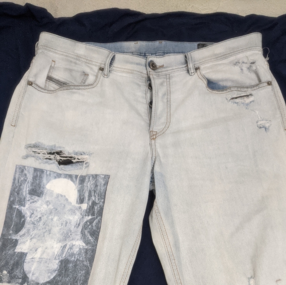 Diesel "Dagh" regular straight jeans